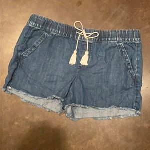 LOFT soft denim shorts